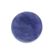 8mm Gemstone round Puck - Sodalite x1|raw }}