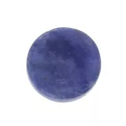 8mm Gemstone round Puck - Sodalite x1