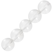 Beads Rock Crystal  8mm x10