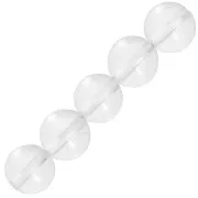 Rock crystal - Beads Rock Crystal 8mm x10 Beads Rock Crystal 8mm x10