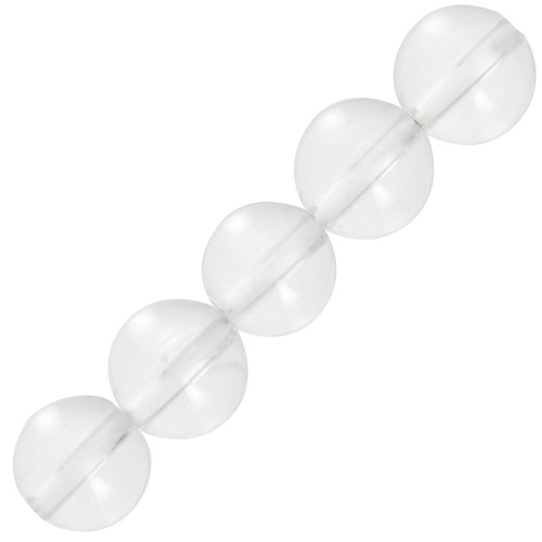 Beads Rock Crystal  6mm x15