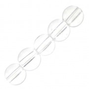 Beads Rock Crystal  4mm x20