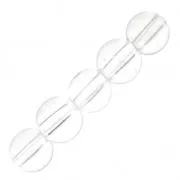 Beads Rock Crystal  4mm x20