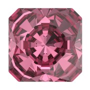 6mm PureCrystal Square Cabochon 4499 - Rose x1|raw }}