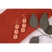 6mm PureCrystal Square Cabochon 4499 - Rose x1