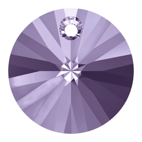 8mm PureCrystal 6428 Pendant - Violet x1