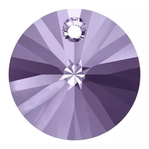 8mm PureCrystal 6428 Pendant - Violet x1