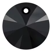 8mm PureCrystal 6428 Pendant - Jet x1