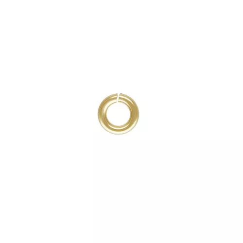 2.3x0.5mm Gold-filled open jump rings x50