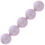2mm PureCrystal 5810 Pearls - Crystal Iridescent Dreamy Rose Pearl x20