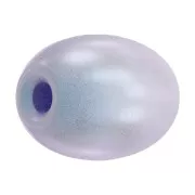 4mm PureCrystal 5824 Pearls - grain of rice-shape - Iridescent Dreamy Blue Pearl x20