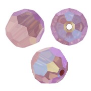 8mm PureCrystal 5000 round - Rose Water Opal Shimmer x1