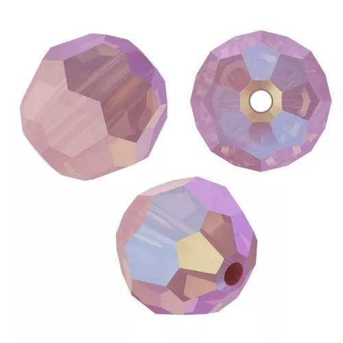 Round bead PureCrystal 5000 8 mm - Rose Water Opal Shimmer x1