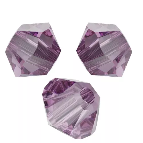 3mm PureCrystal 5328 Crystal Bicones - Iris x50