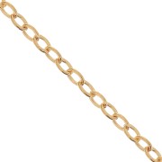 Cable chain chain limée 1.9 mm Gold filled x 50cm