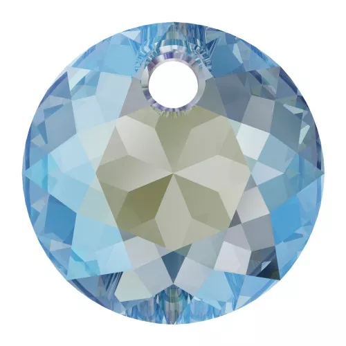 8mm PureCrystal 6430 Pendant Aquamarine Shimmer x1