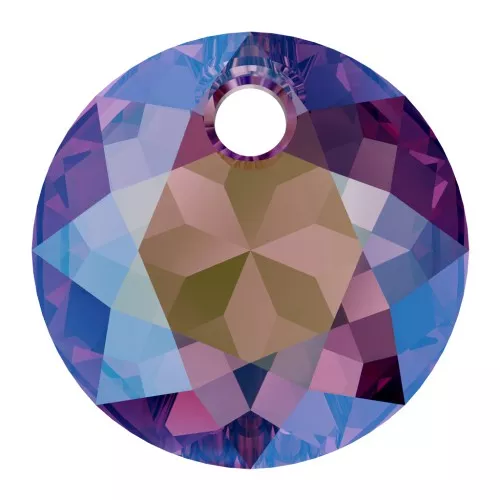 14mm PureCrystal 6430 Pendant Amethyst Shimmer x1