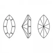 PureCrystal Navette 4228 10x5 mm Crystal Ignite x1