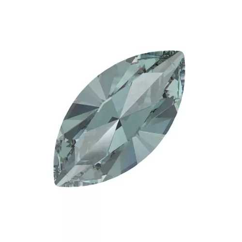 15x7mm PureCrystal Navette 4228 Aquamarine Ignite x1