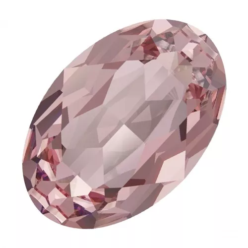 18x13mm PureCrystal 4120 Oval Fancy Stone - Light Rose Ignite x1
