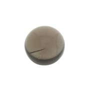 6mm Gemstone round Cabochon - Smoky Quartz x1