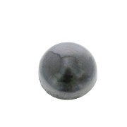 6mm Gemstone round Cabochon - Hematite x1|raw }}