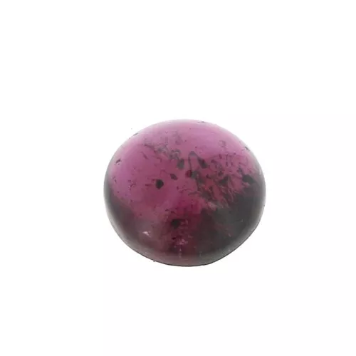 6mm Gemstone round Cabochon - Garnet x1