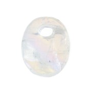 10x8mm Gemstone oval sequin - Moonstone x1|raw }}