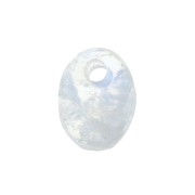 8x6mm Gemstone oval sequin - Moonstone x1