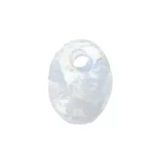 8x6mm Gemstone oval sequin - Moonstone x1