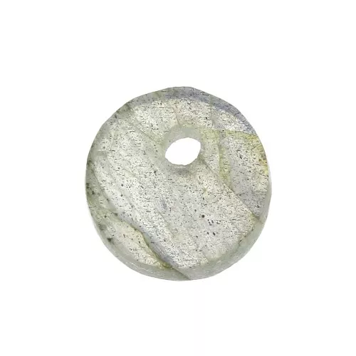 8mm Round Gemstone sequin - Labradorite x1