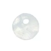 8mm Round Gemstone sequin - Moonstone x1