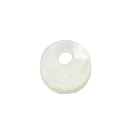 6mm Round Mother of Pearl Sequin - Natural x1