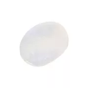 8x6mm Gemstone Oval puck - Moonstone x1