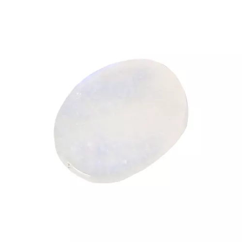 8x6mm Gemstone Oval puck - Moonstone x1