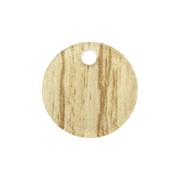 15mm Plexiglas sequin wooden pattern - Beige x1|raw }}