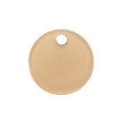 15mm Plexiglas sequin wooden pattern - Brown x1