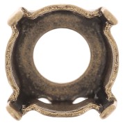 Cabochon PureCrystal setting 1028/1088/1122 8mm Bronze tone|raw }}