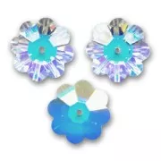 PureCrystal Flower 10mm Crystal AB Unfoiled x1