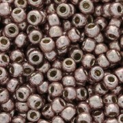 Toho seed beads 8/0 TO8RPF552 - PF Galvanized Sweet Blush x8g|raw }}