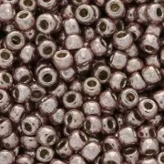 Toho seed beads 8/0 TO8RPF552 - PF Galvanized Sweet Blush x8g