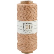 62 meters Bobbin of high quality twisted 1.1mm hemp Cord - Cappuccino x1|raw }}