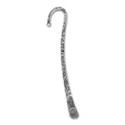 Sqiggle book mark Star 12cm Rhodium tone