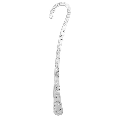 Sqiggle book mark Star 12cm Rhodium tone