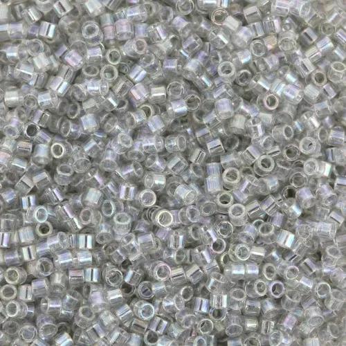 Miyuki Delica 15/0 DBS1251 - Transparent Gray Mist AB x5g