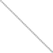 Trace 2 mm stainless steel mesh chain x97 cm