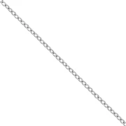 Trace 2 mm stainless steel mesh chain x97 cm