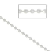1mm 925 Sterling Silver ball Chain x50cm|raw }}