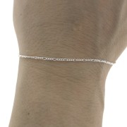 925 Sterlin silver Figaro 1.3mm chain (1x3) x 50cm