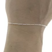 925 Sterlin silver Figaro 1.3mm chain (1x3) x 50cm